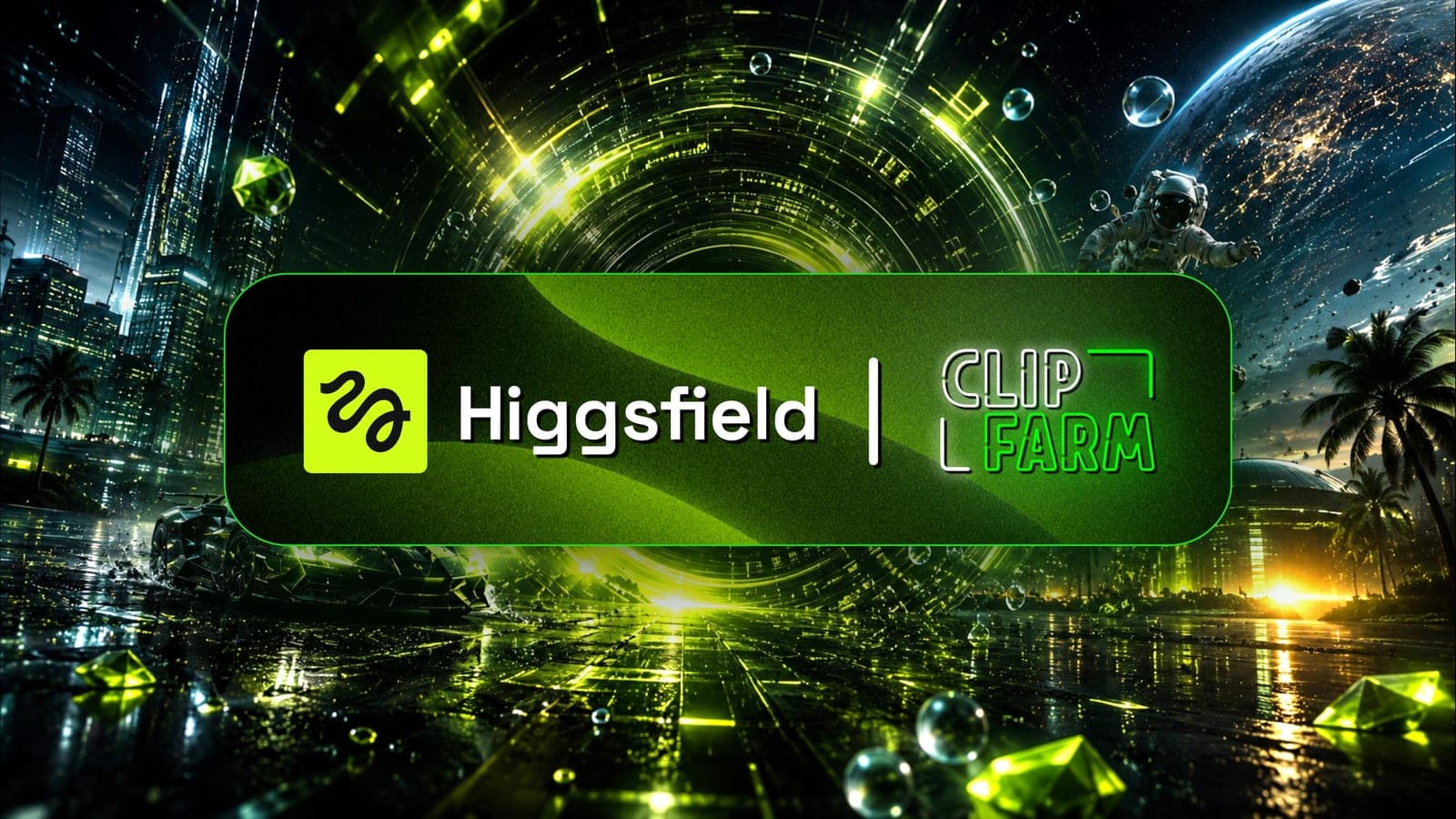 Harvest Media campaign artwork for HiggsField UGC Reposting ( Existing Page )
